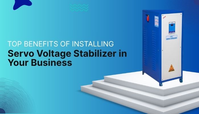Servo Stabilizer manufacturer in chennai