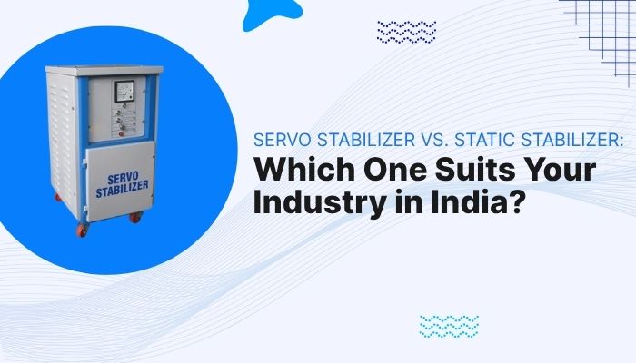 Servo stabilizer manufacturer
