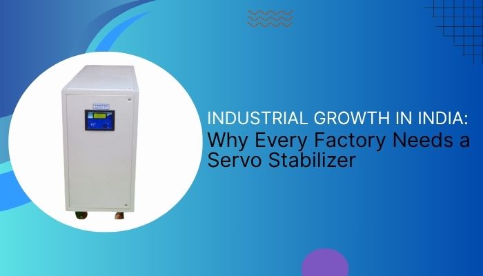 servo stabilizer for industry