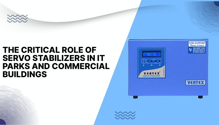 The Critical Role of Servo Stabilizers in IT Parks and Commercial Buildings