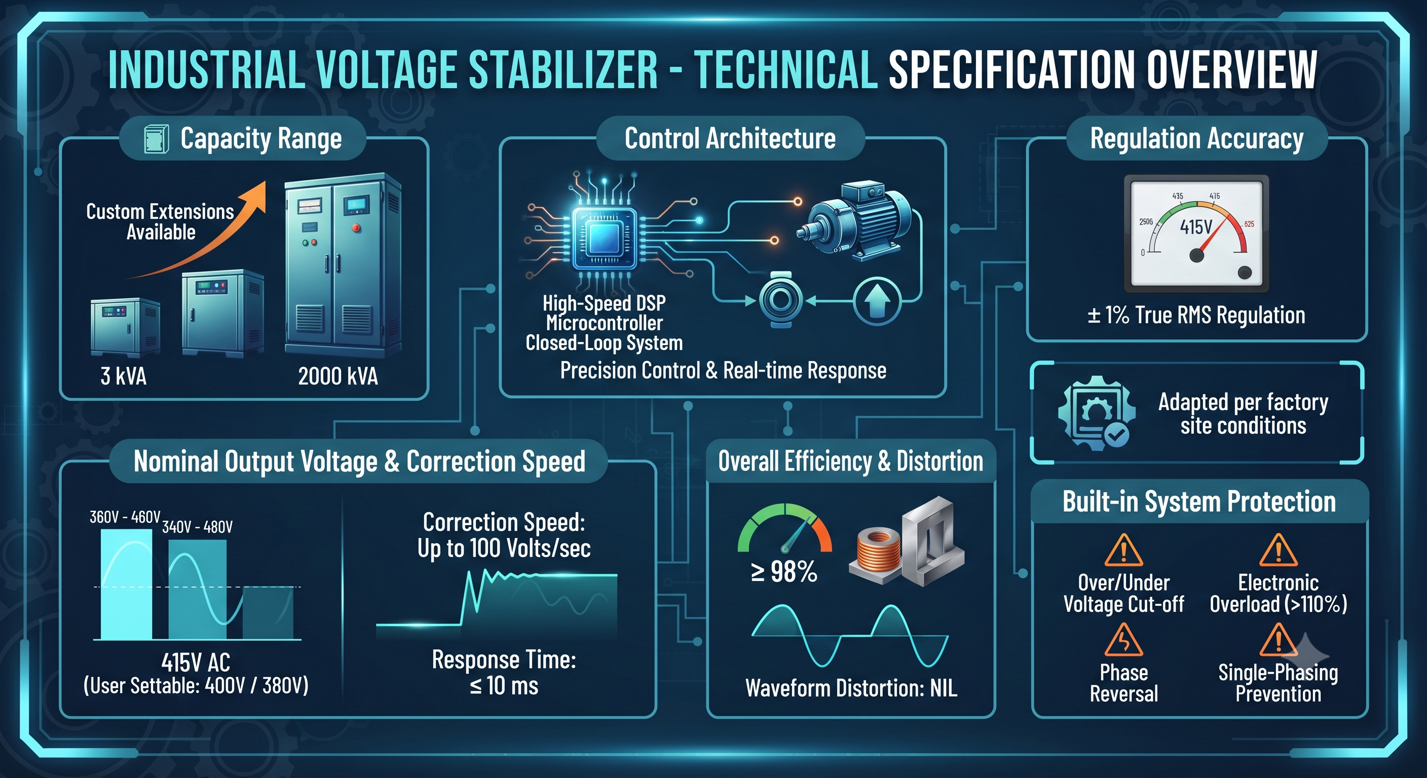 Technical Specifications Matrix